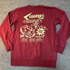 Call Her Daddy CHD Cooper's Cafe Sweatshirt Gluck Gluck 300 Medium‎ Red